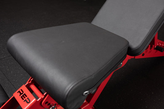 The CleanGrip pads on a bench
