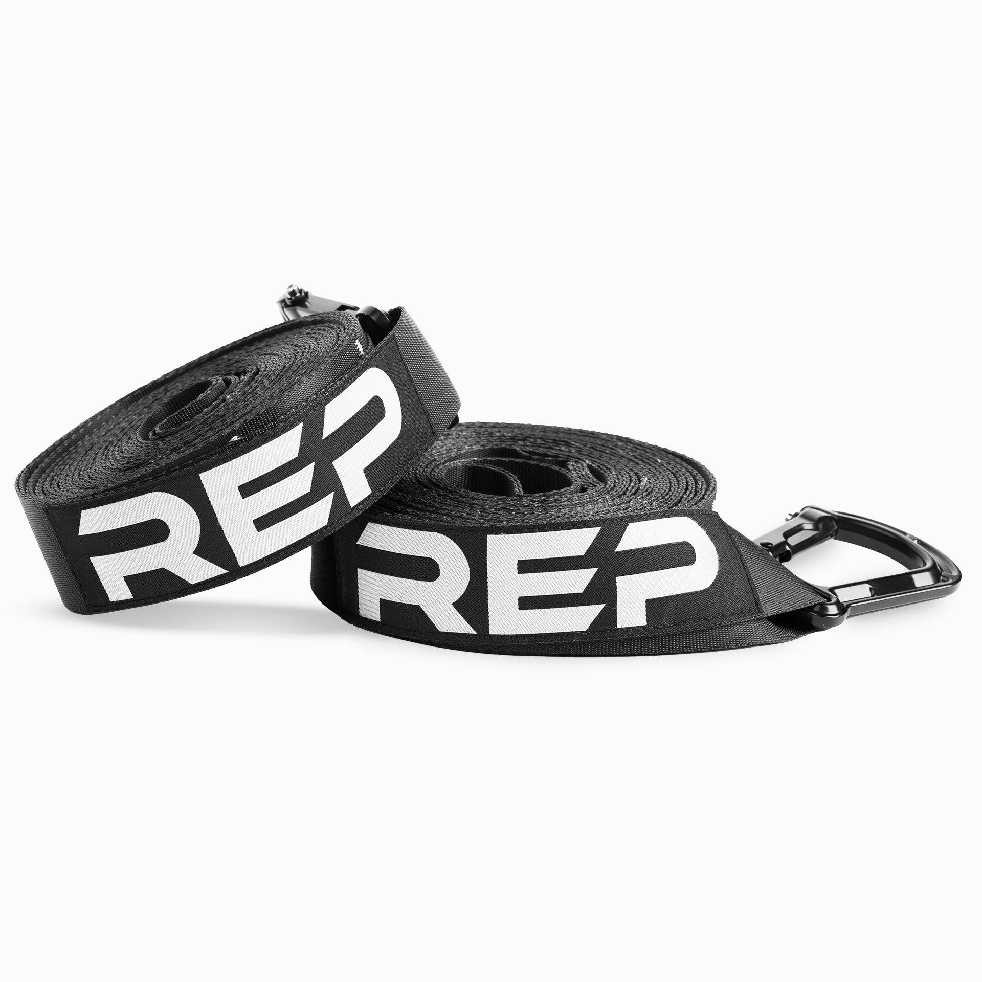 Studio-shot of the 7ft REP Competition Gymnastic Straps