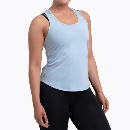The REP Fitness Women's Clio Tank Top in Periwinkle front