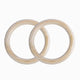 Studio-shot of the 1.11inch REP Competition Gymnastic Wood Rings