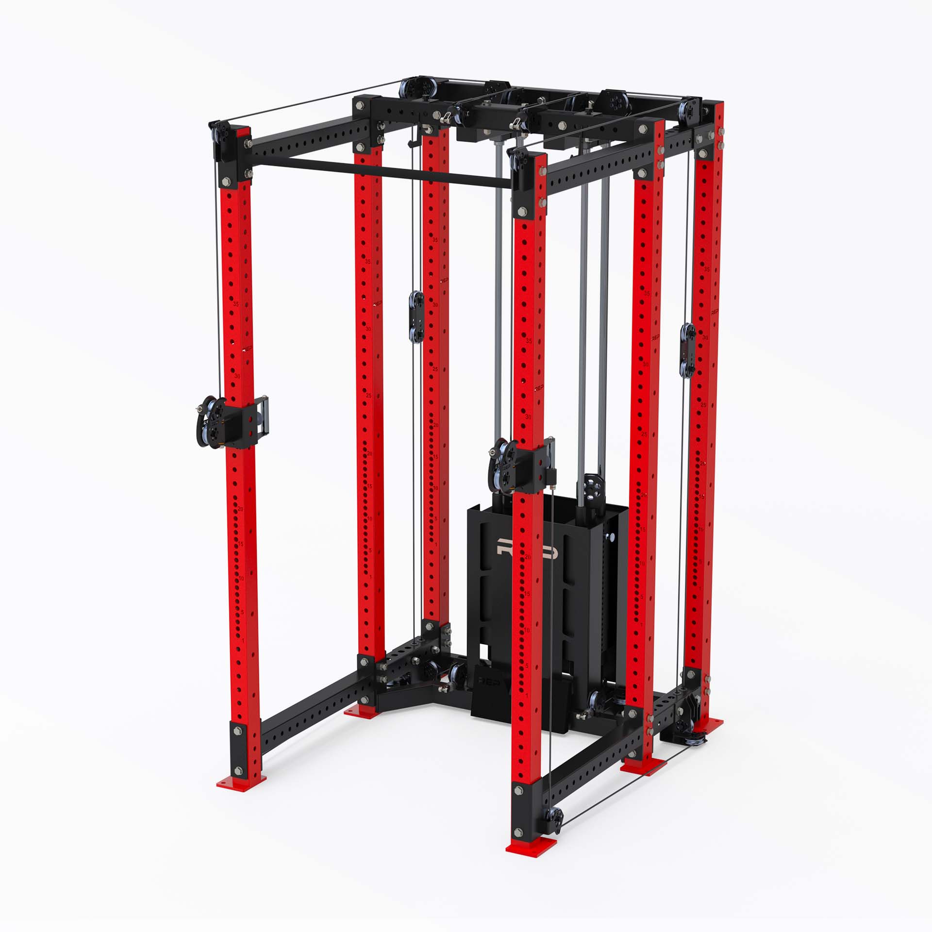 Ares Weight Stack Upgrade on Ares Attachment on the Power Rack
