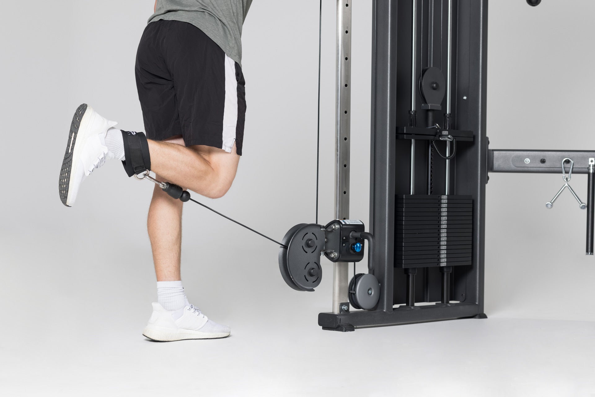 Ankle Cuff Cable Attachment (In Use - Standing Hamstring Curl)