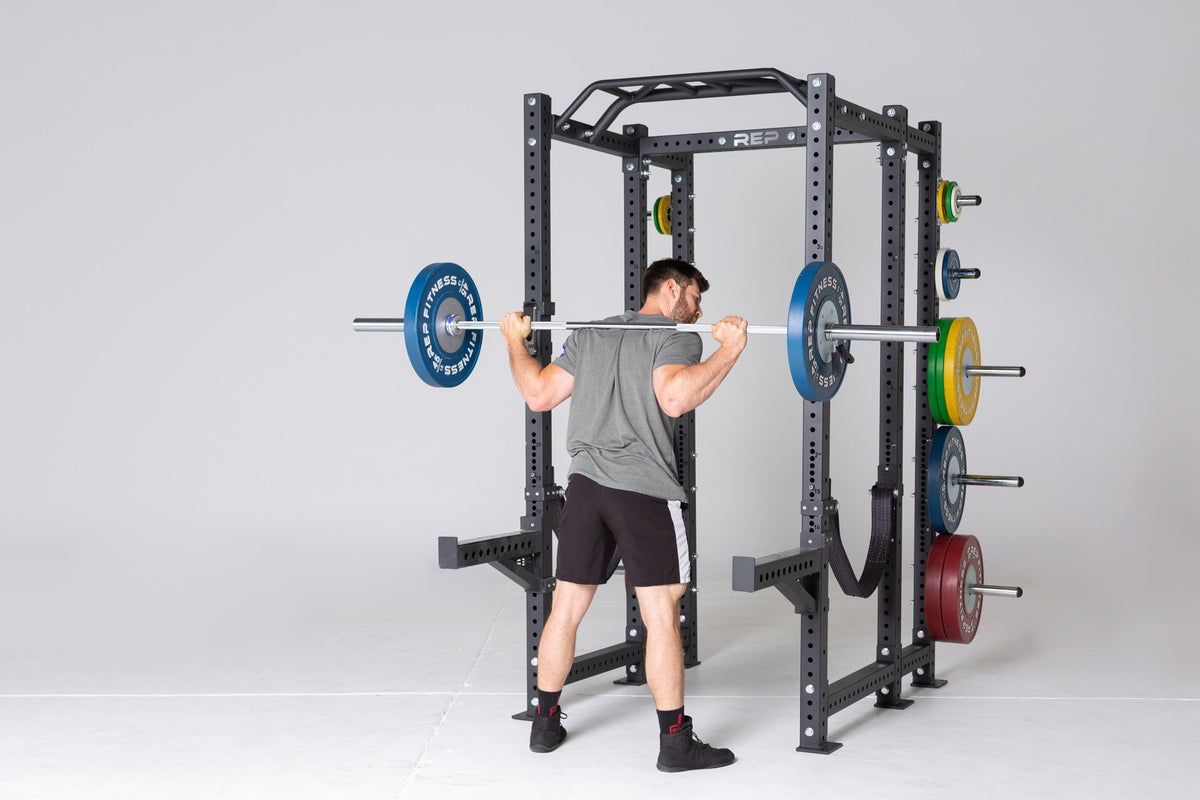 PR-4000 Crossmembers on a PR-4000 Power Rack
